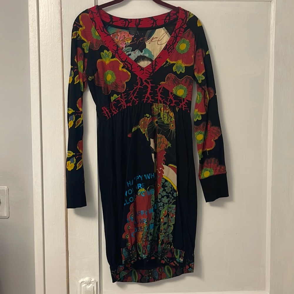 Desigual long sleeve dress